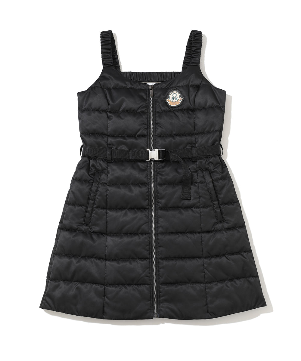 Orin Belted Down Dress | WOMEN