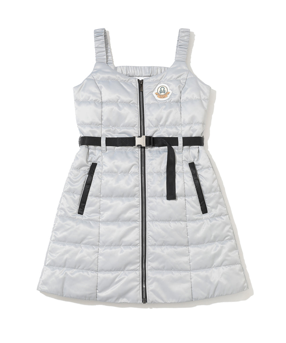 Orin Belted Down Dress | WOMEN