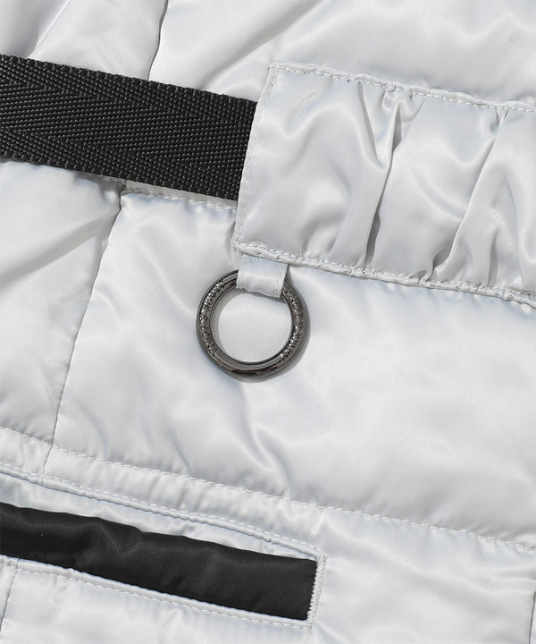 Orin Belted Down Dress | WOMEN