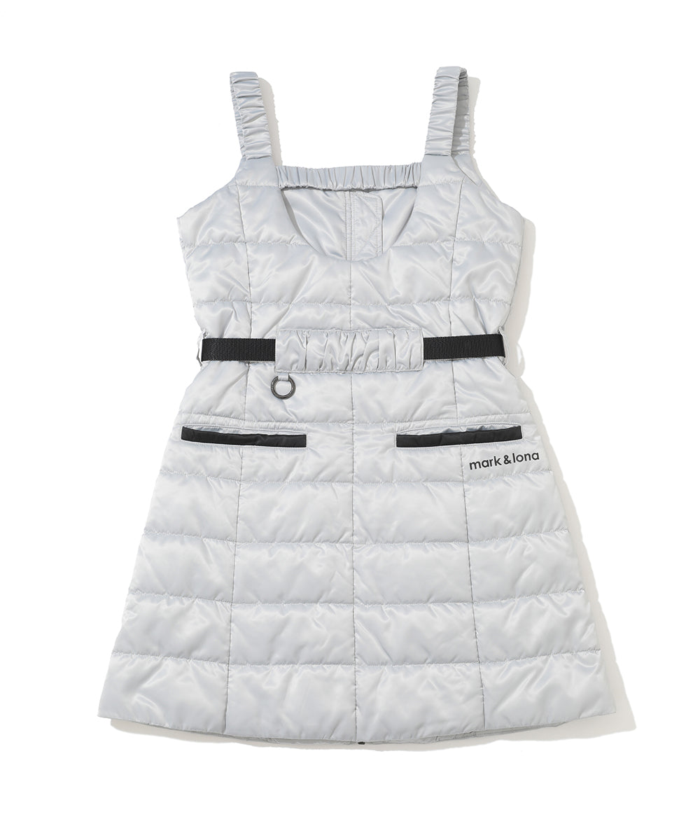 Orin Belted Down Dress | WOMEN