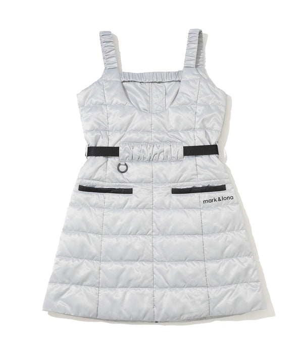 Orin Belted Down Dress | WOMEN