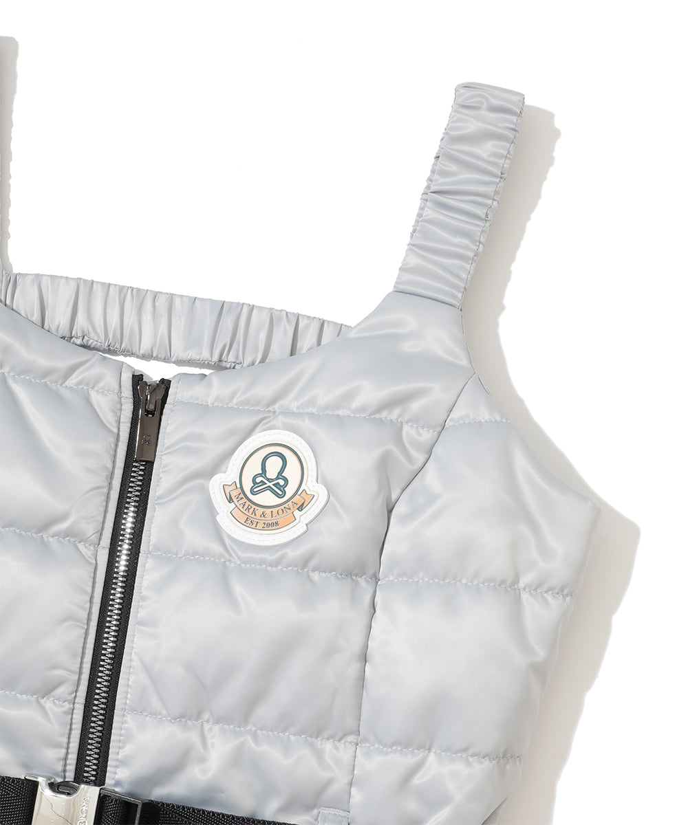 Orin Belted Down Dress | WOMEN