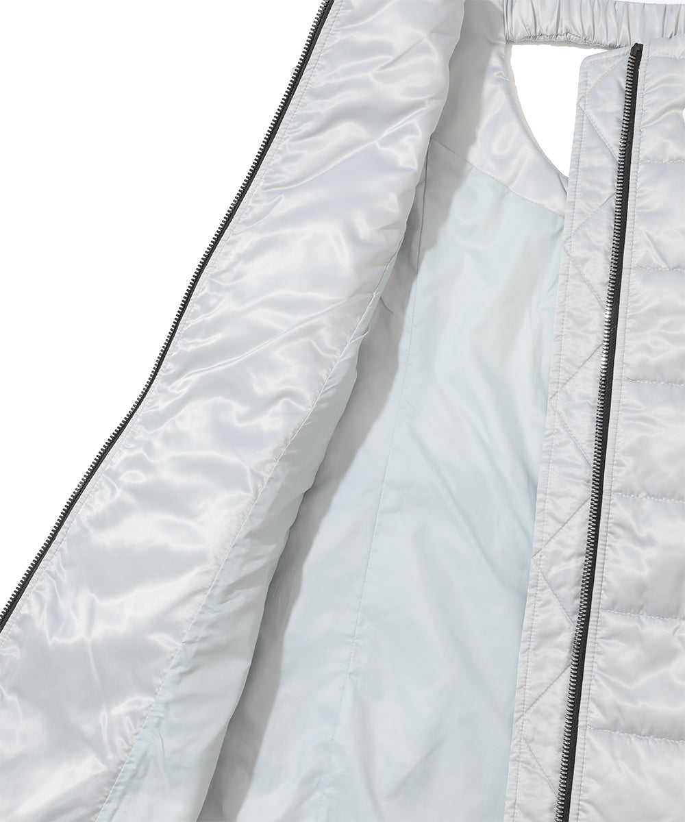 Orin Belted Down Dress | WOMEN