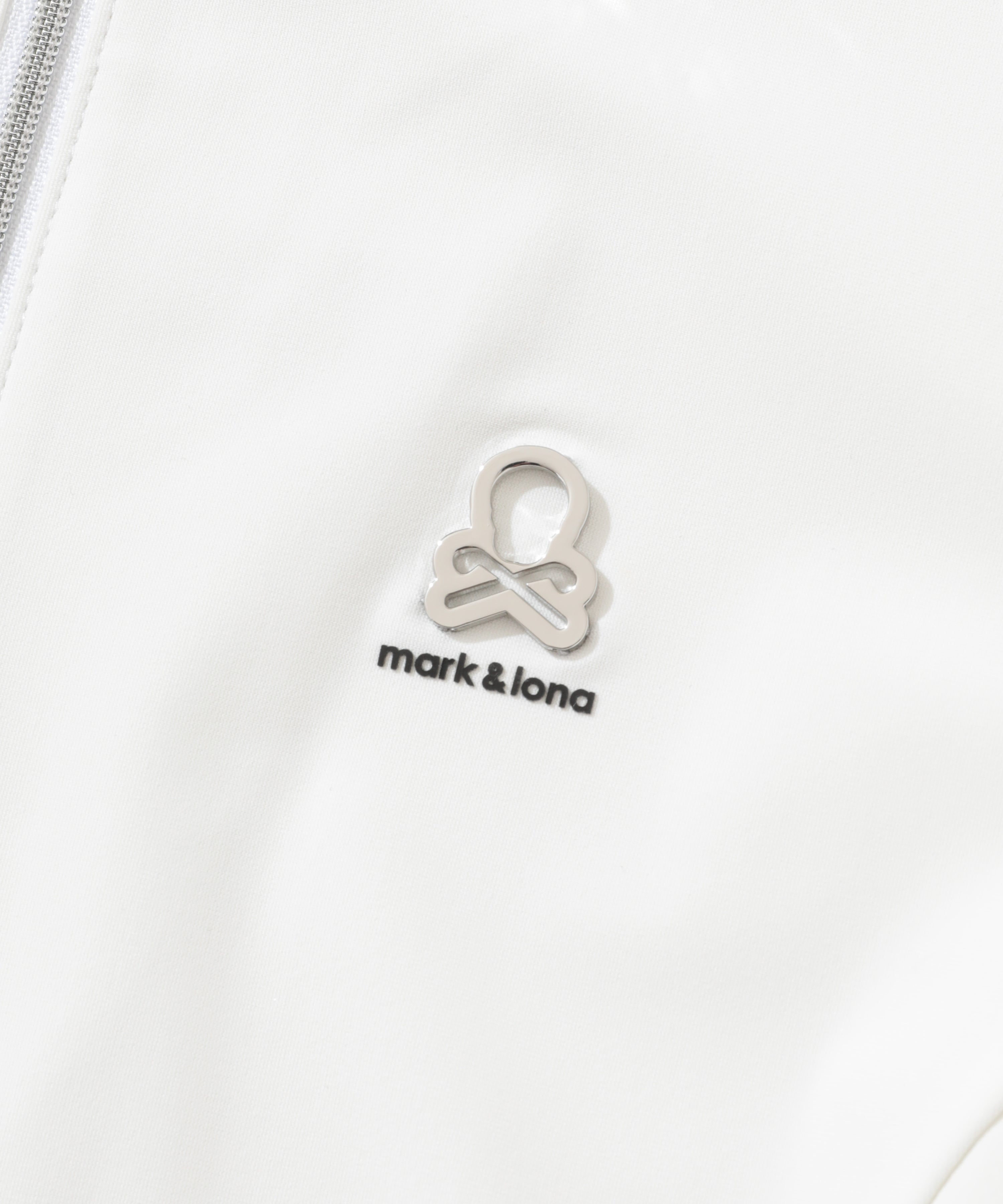 Noble Swarovski Zip Polo  | WOMEN