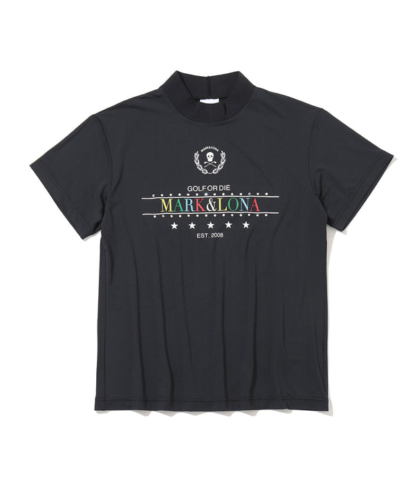 Mirage Crystal Mock Tee | WOMEN