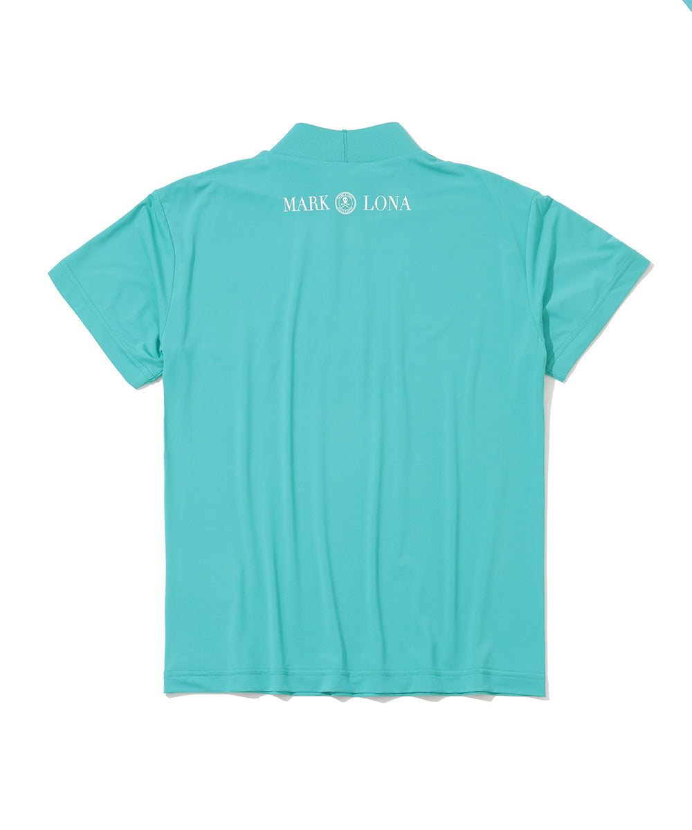 Mirage Crystal Mock Tee | WOMEN