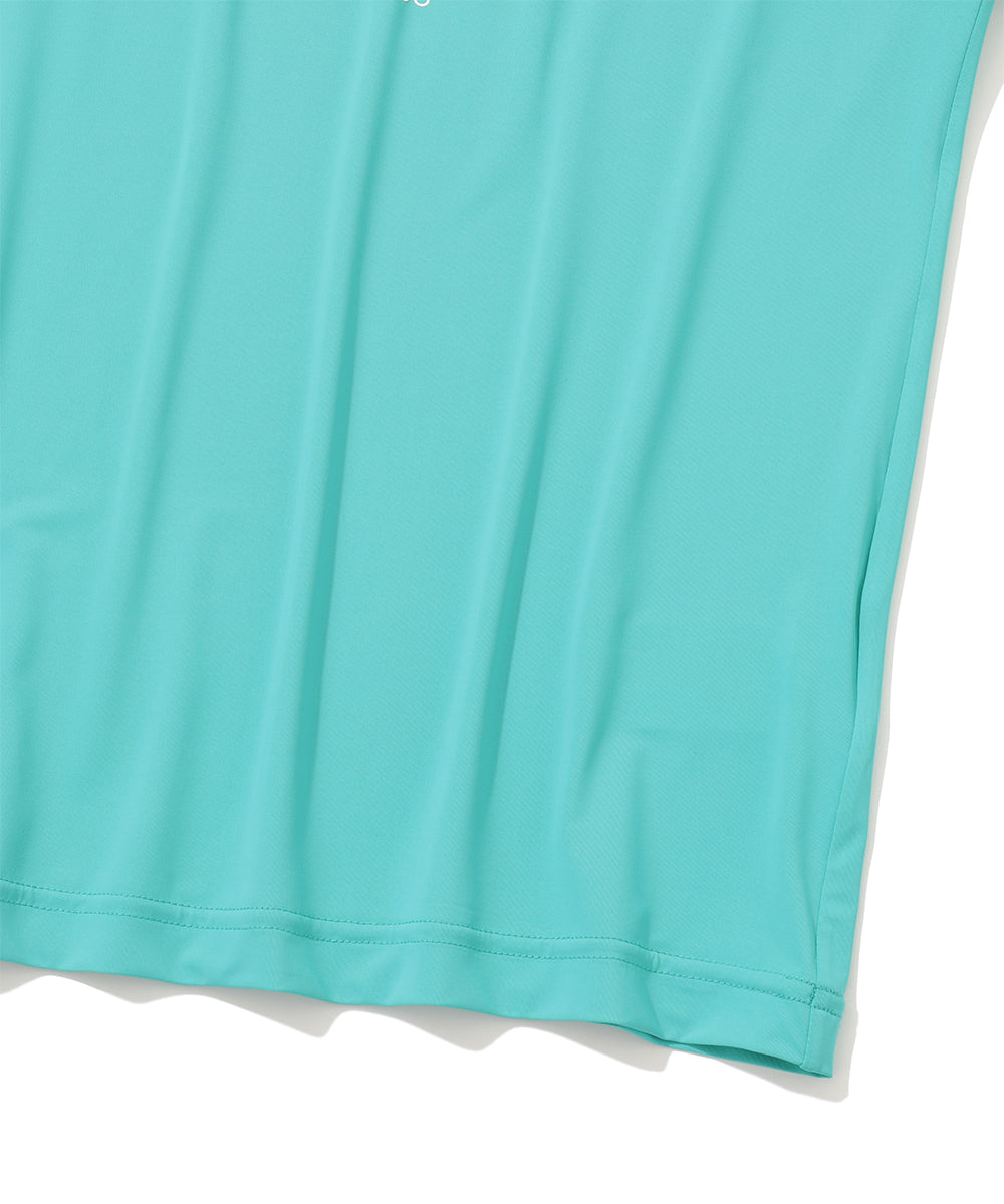 Mirage Crystal Mock Tee | WOMEN