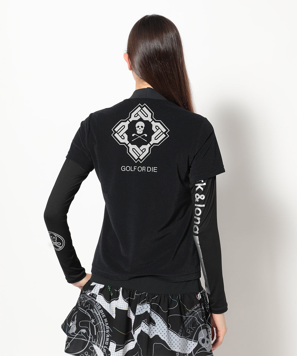 モデル:身長174cm,バスト77cm,ウエスト60cm,ヒップ88cm, 着用サイズM