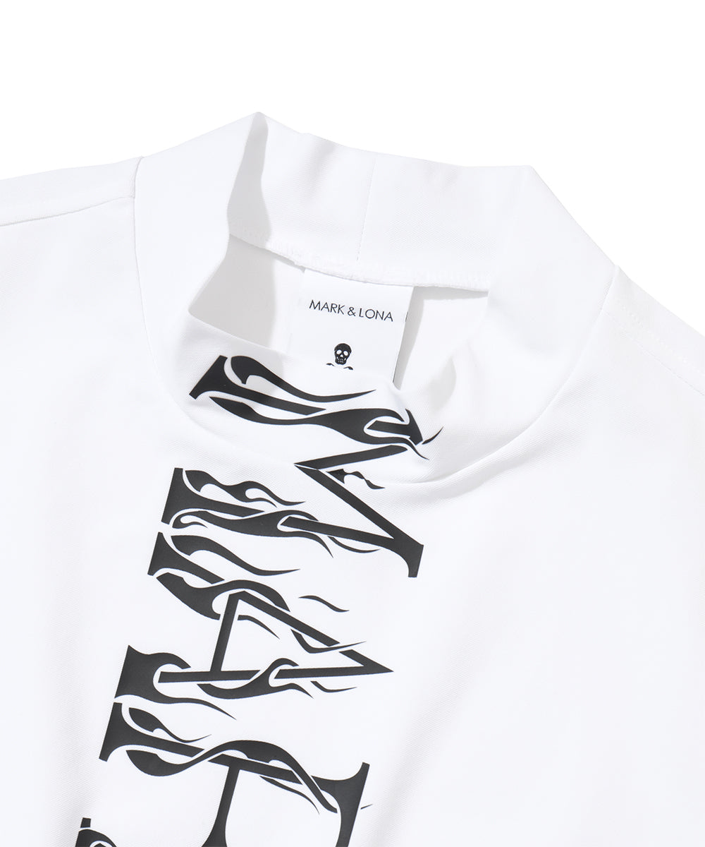 Duel Vertical Mock Tee | WOMEN