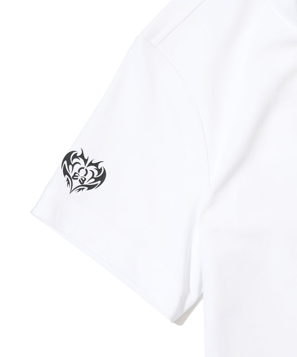 Duel Vertical Mock Tee | WOMEN