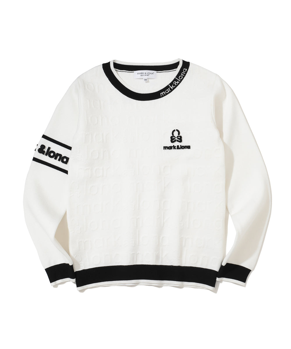 Meridian Emboss Logo Knit | WOMEN
