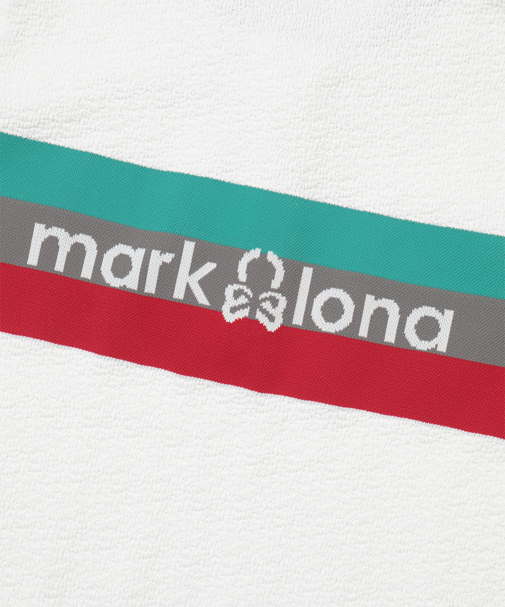 Varese Border Knit Polo | WOMEN