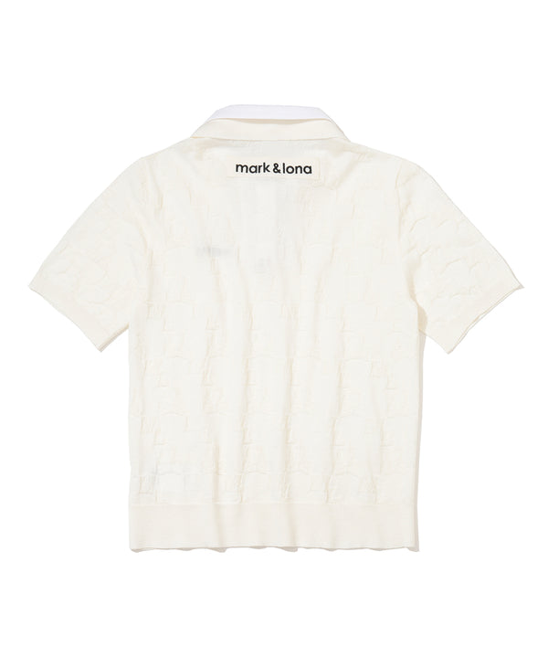 Quadro Icon 2-Way Collar Knit Polo | WOMEN