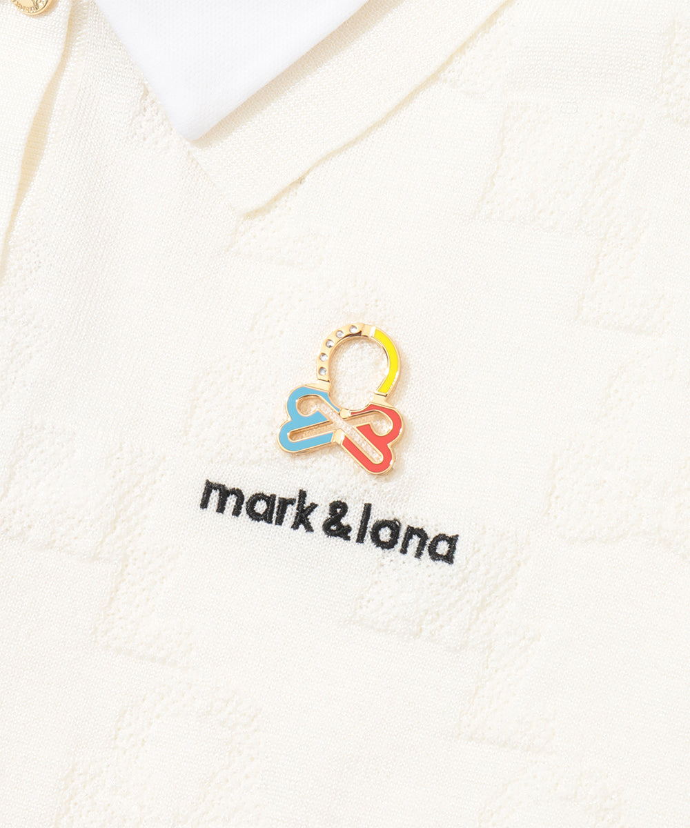 Quadro Icon 2-Way Collar Knit Polo | WOMEN