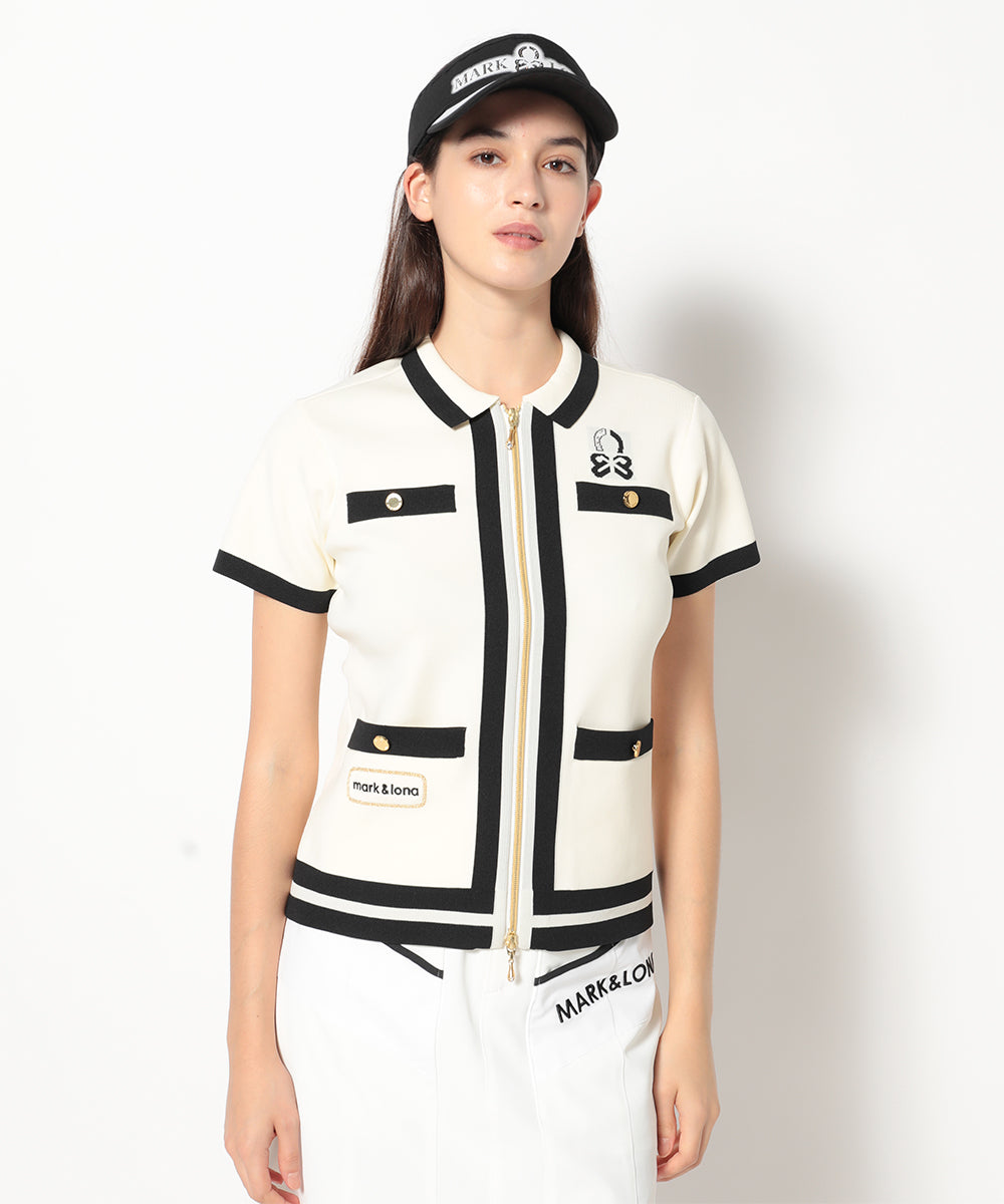 モデル:身長174cm,バスト77cm,ウエスト60cm,ヒップ88cm, 着用サイズM