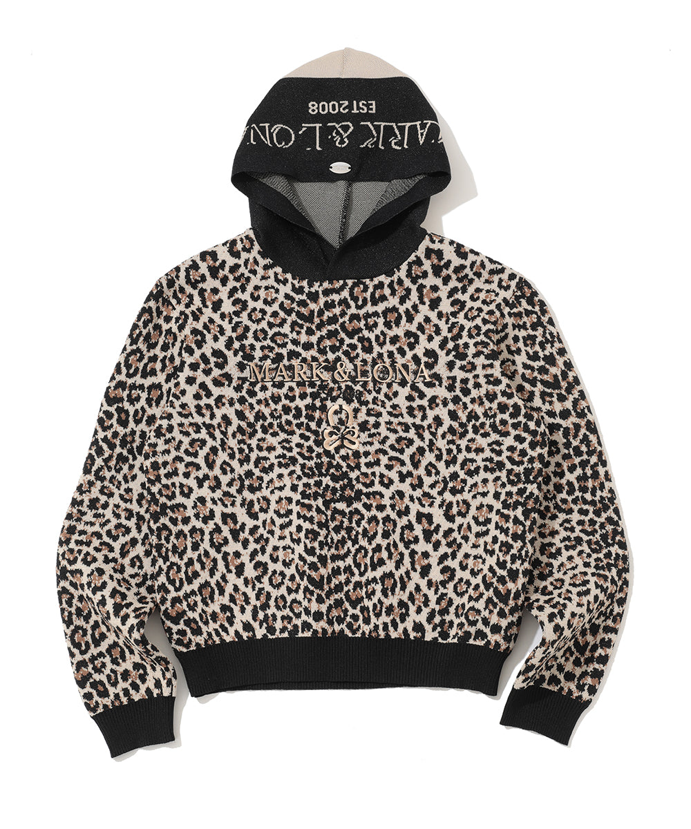 Noah Jacquard Knit Hoodie | WOMEN