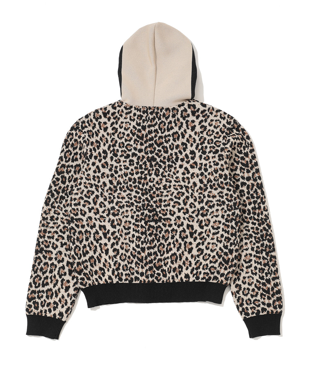 Noah Jacquard Knit Hoodie | WOMEN