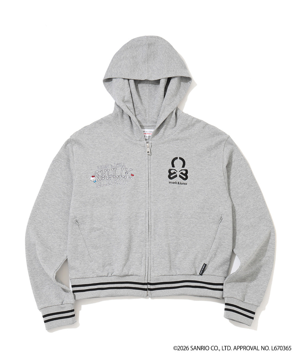 【新色追加】Hello Skully Zip Hoodie | WOMEN