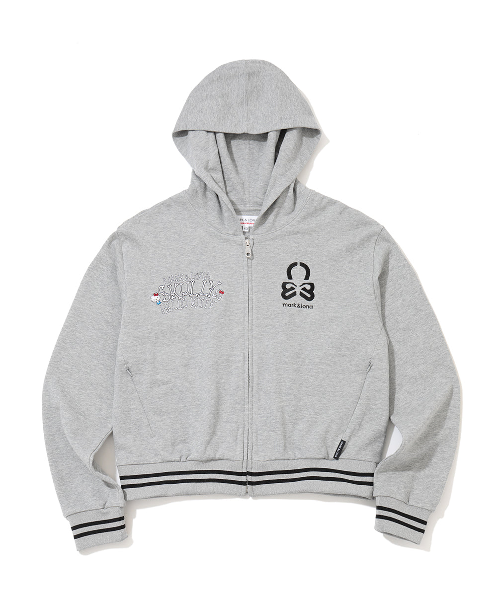 Hello Skully Zip Hoodie | WOMEN