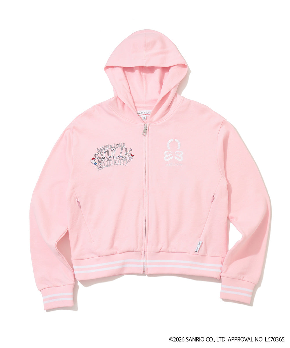 Hello Skully Zip Hoodie | WOMEN