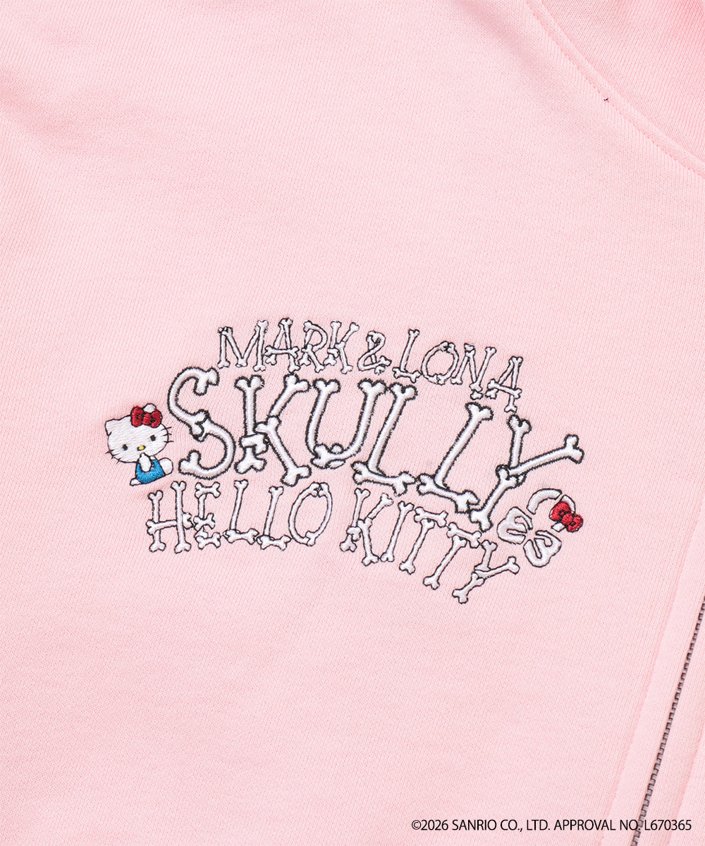 Hello Skully Zip Hoodie | WOMEN