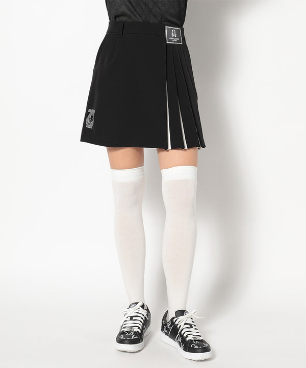 Gemina Asymmetric Pleated Skirt | WOMEN