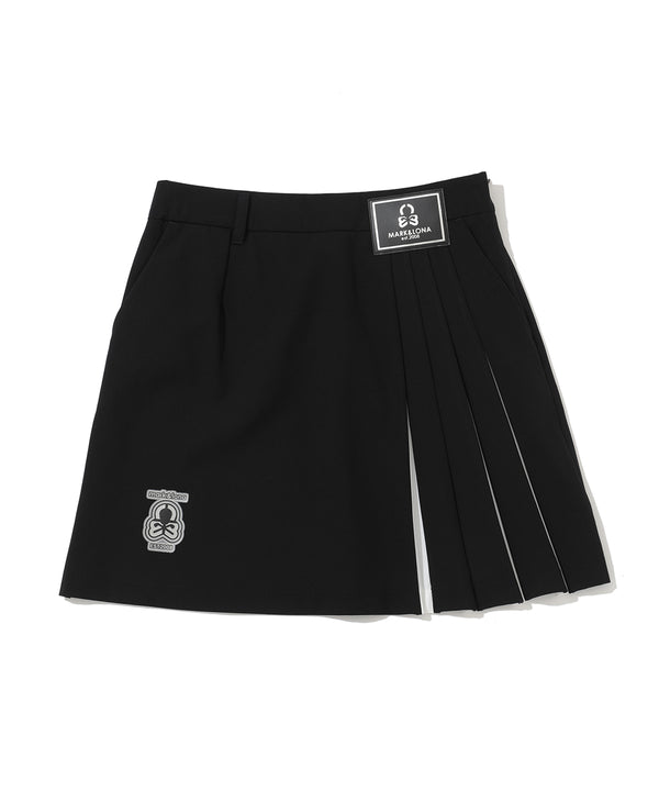 Gemina Asymmetric Pleated Skirt | WOMEN