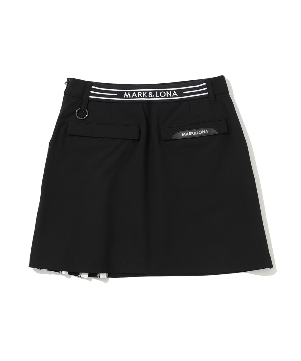 Gemina Asymmetric Pleated Skirt | WOMEN