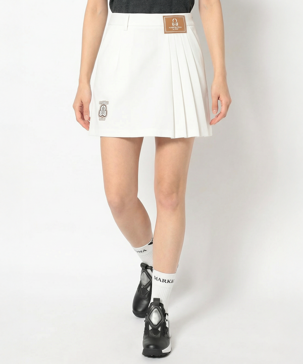 Gemina Asymmetric Pleated Skirt | WOMEN