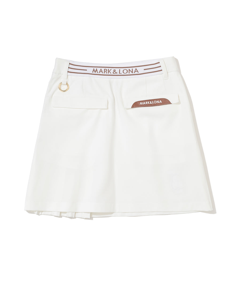 Gemina Asymmetric Pleated Skirt | WOMEN