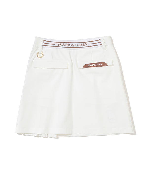 Gemina Asymmetric Pleated Skirt | WOMEN