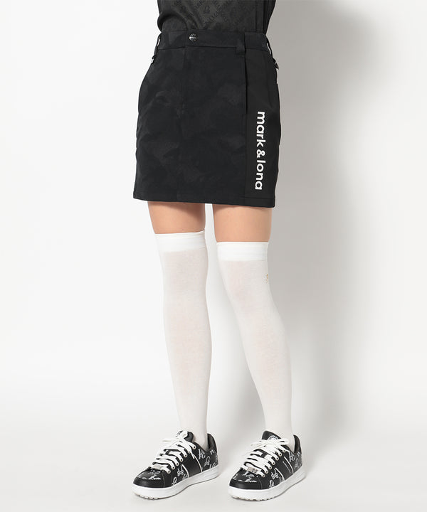 Gauge Hybrid Camo Jacquard Skirt | WOMEN