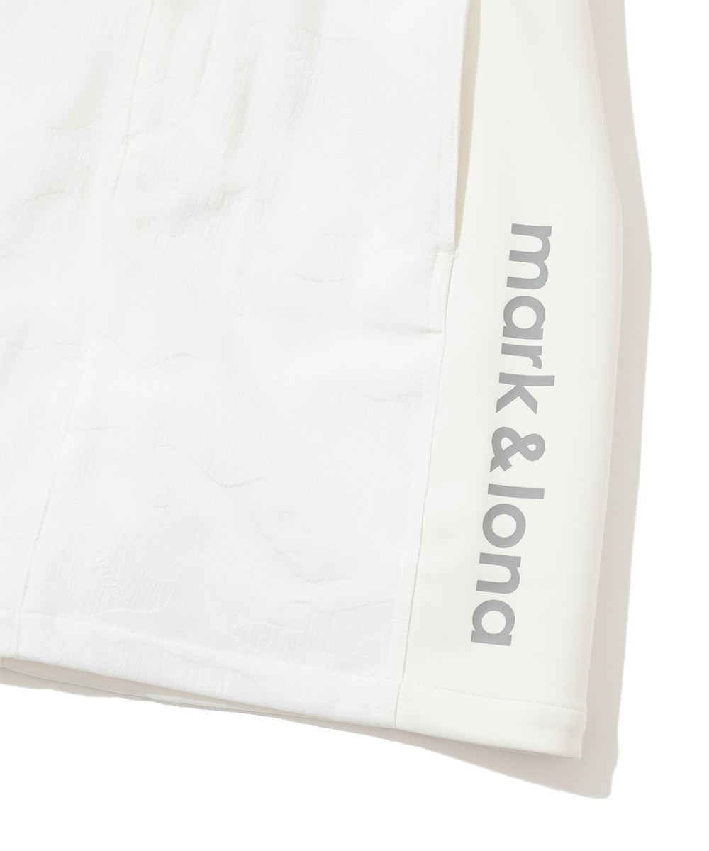 Gauge Hybrid Camo Jacquard Skirt | WOMEN