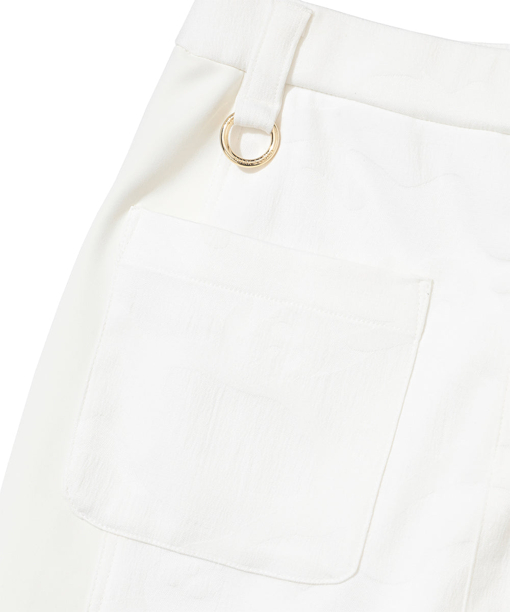 Gauge Hybrid Camo Jacquard Skirt | WOMEN