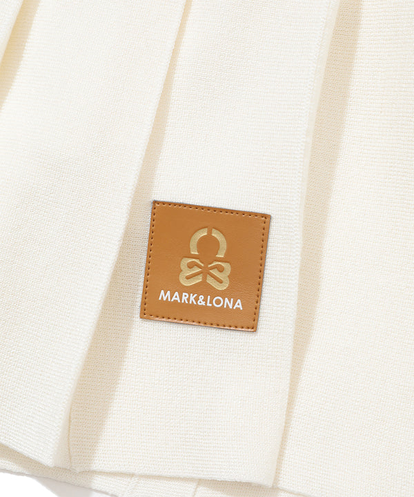 Luminous Pleated Knit Skirt | WOMEN