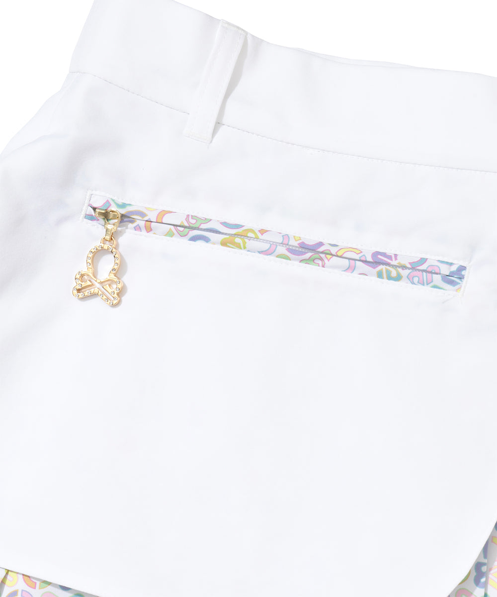 Ritmo Monogram Pleated Skirt | WOMEN