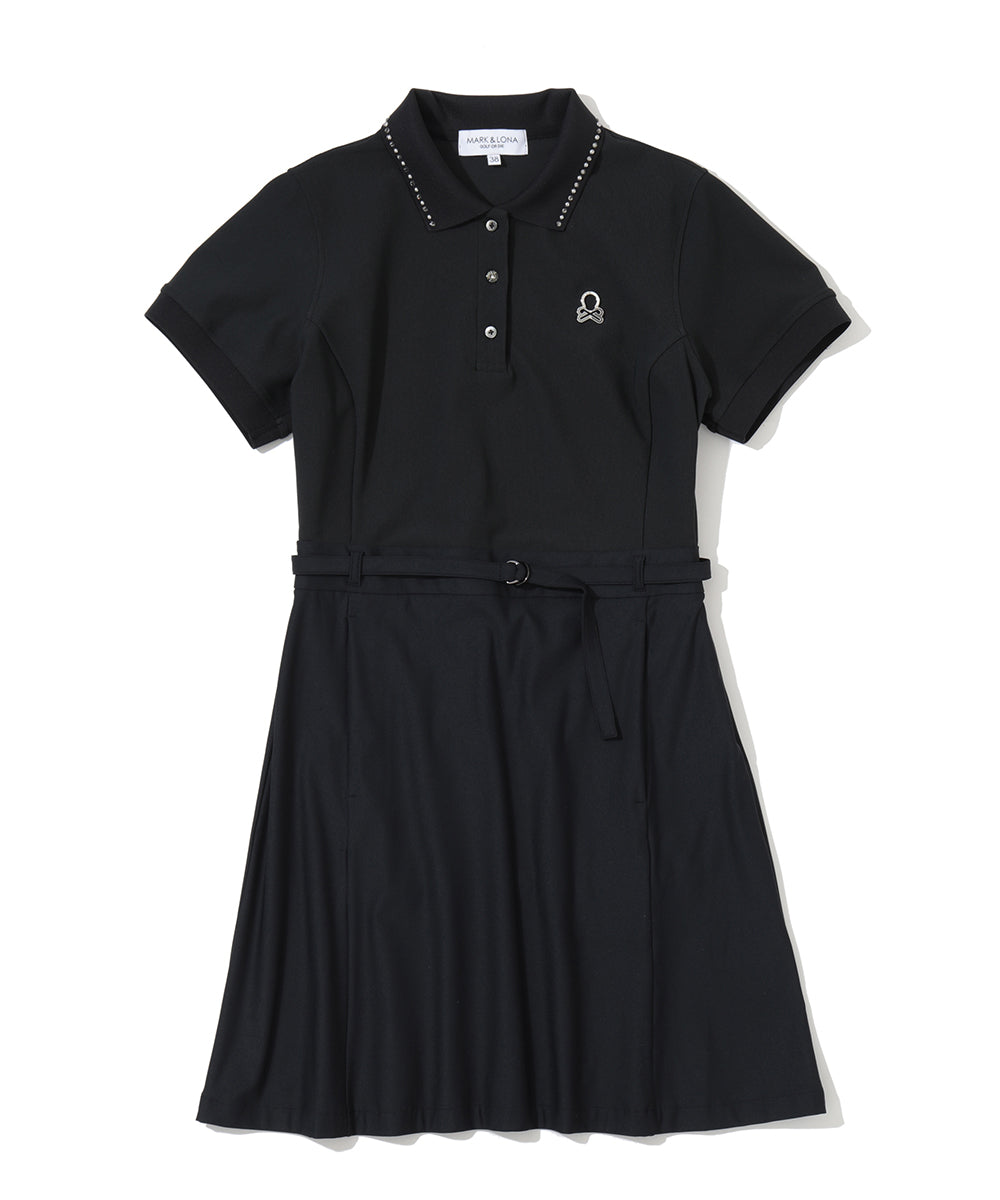 Calvi Combo Polo Dress | WOMEN