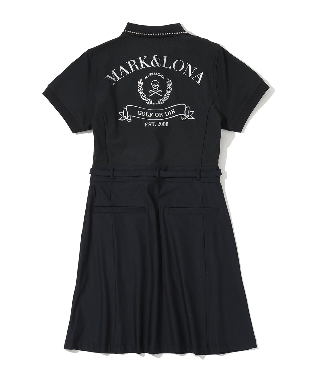 Calvi Combo Polo Dress | WOMEN