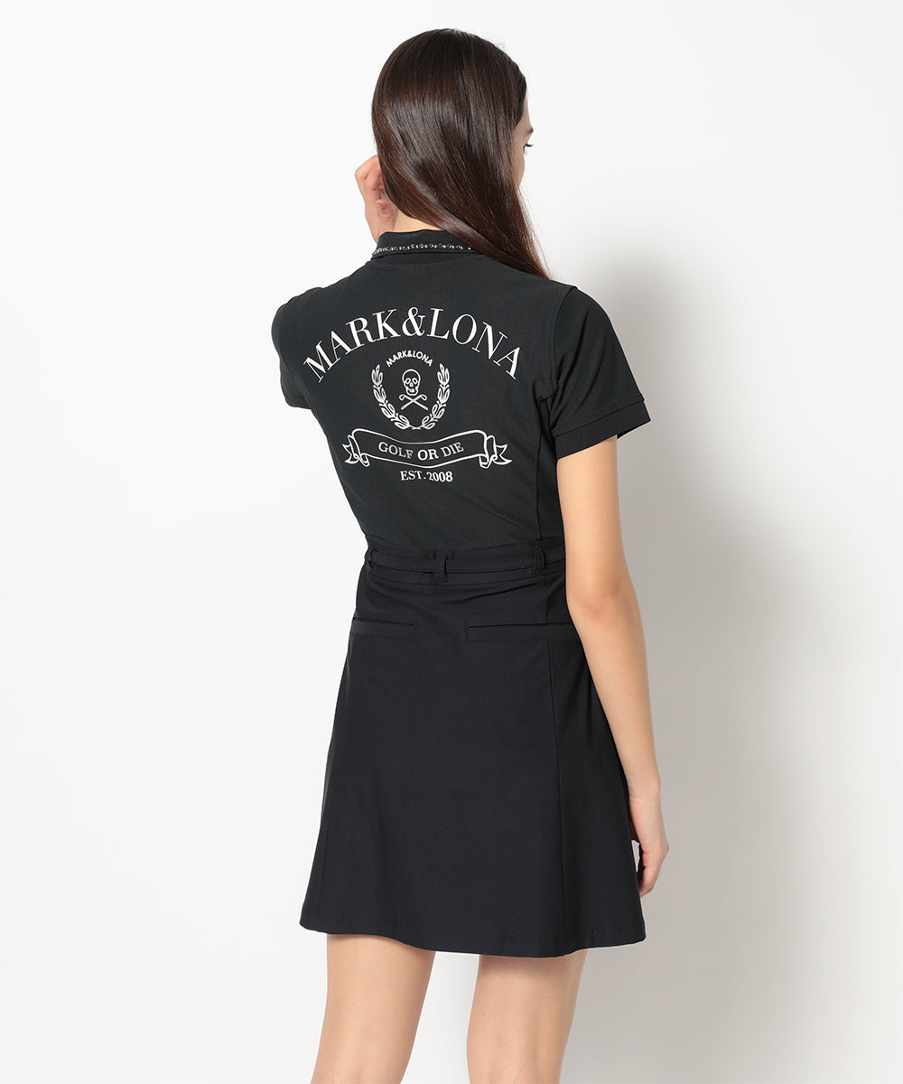 モデル:身長174cm,バスト77cm,ウエスト60cm,ヒップ88cm, 着用サイズM