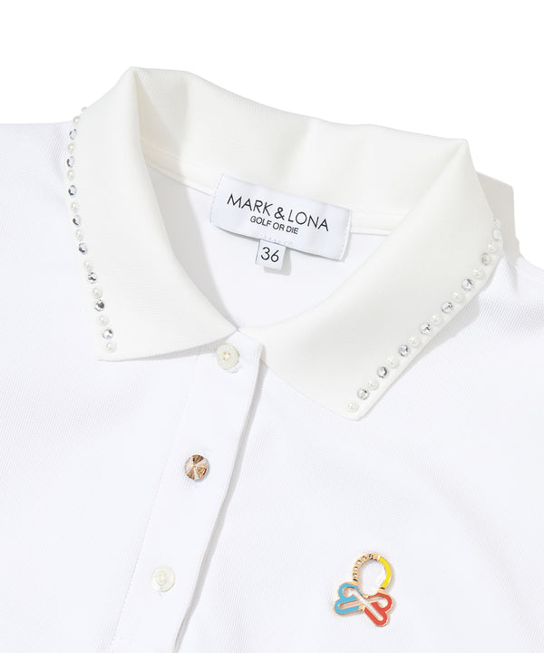 Calvi Combo Polo Dress | WOMEN