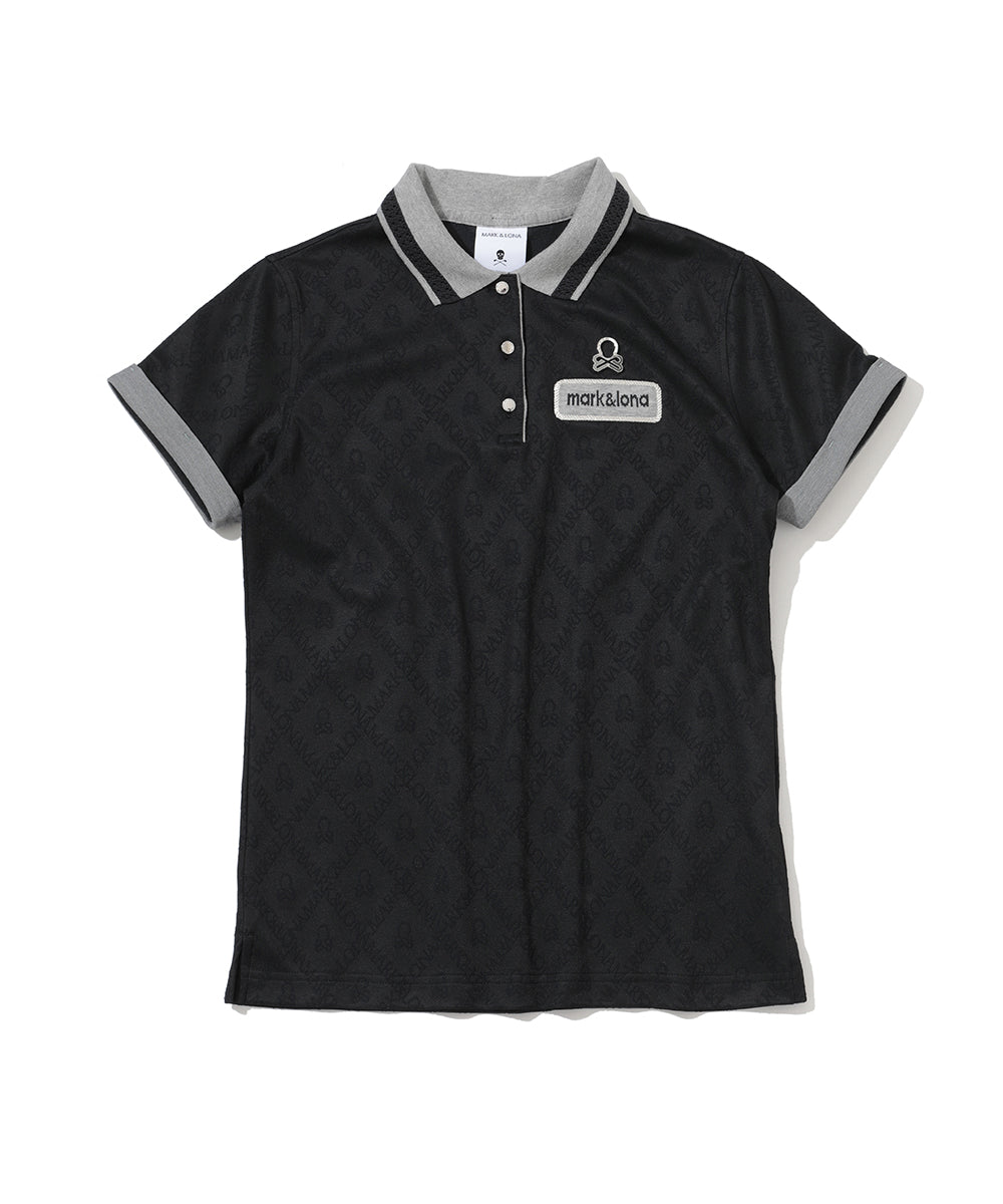 Adamant Jacquard Polo | WOMEN