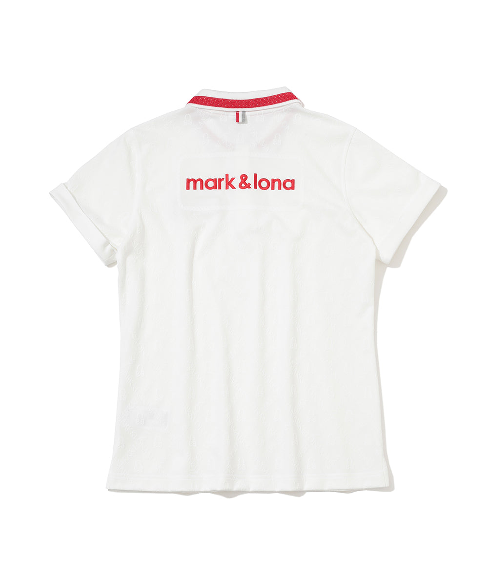 Adamant Jacquard Polo | WOMEN