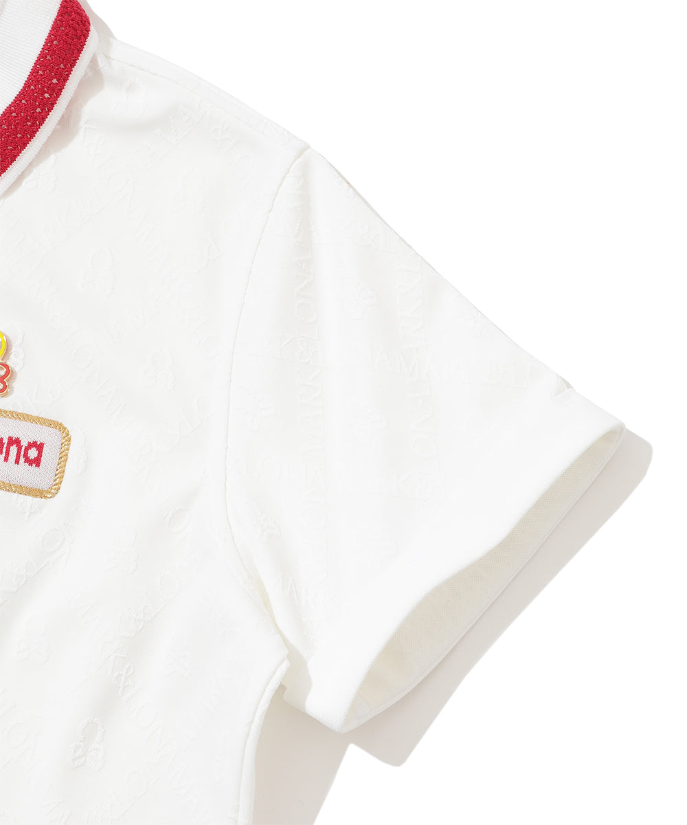 Adamant Jacquard Polo | WOMEN