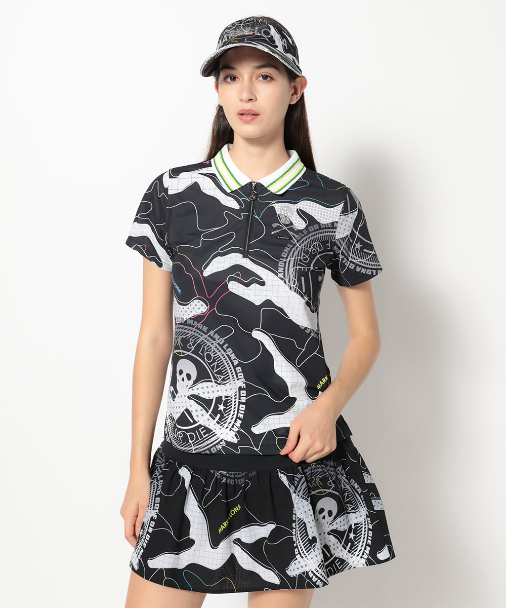 モデル:身長174cm,バスト77cm,ウエスト60cm,ヒップ88cm, 着用サイズM