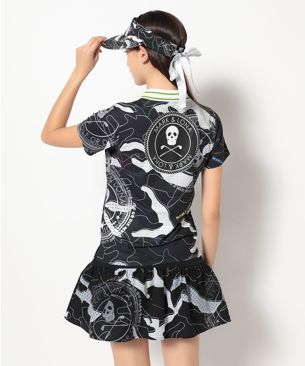 モデル:身長174cm,バスト77cm,ウエスト60cm,ヒップ88cm, 着用サイズM