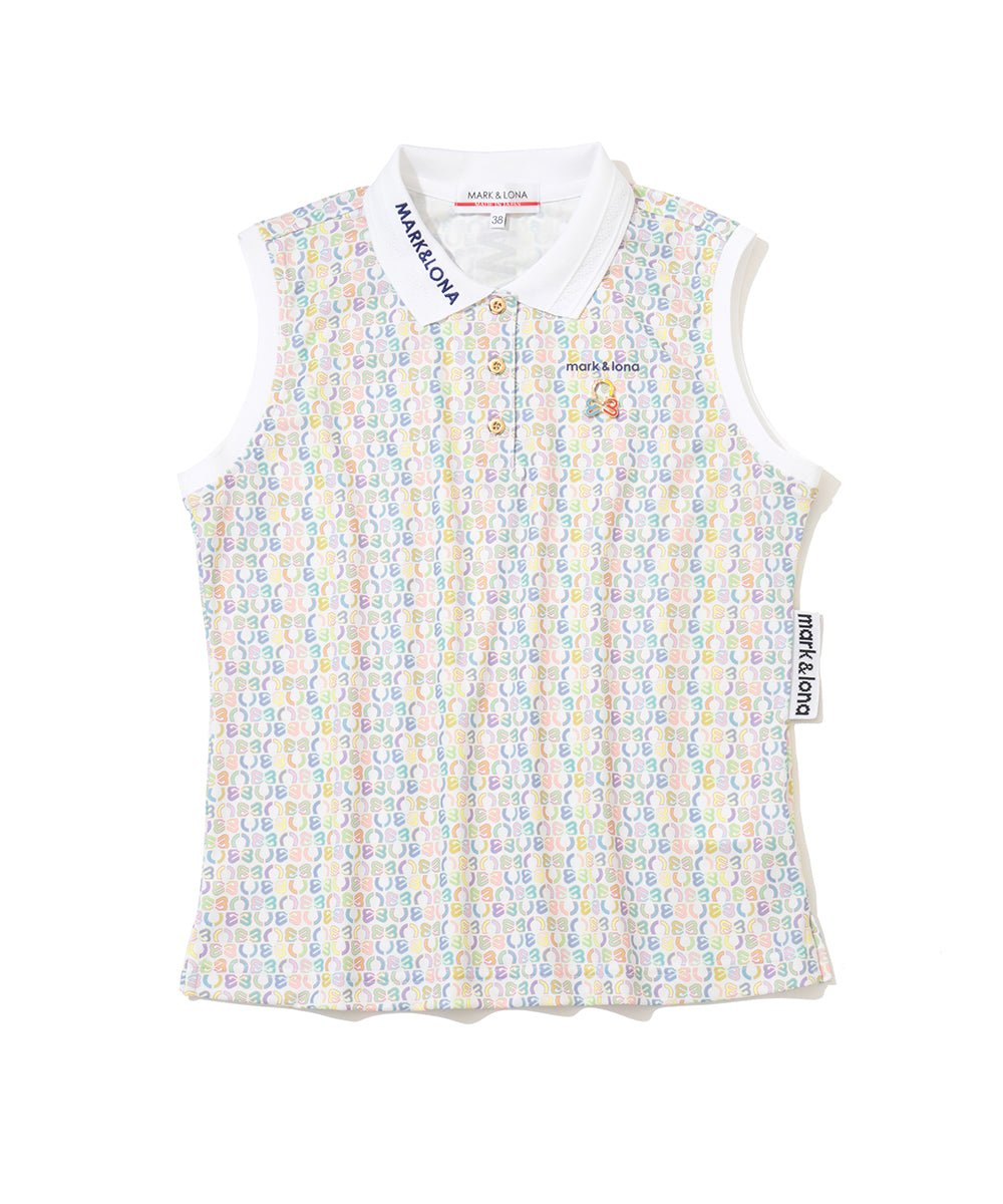 Ritmo Monogram Sleeveless Polo | WOMEN