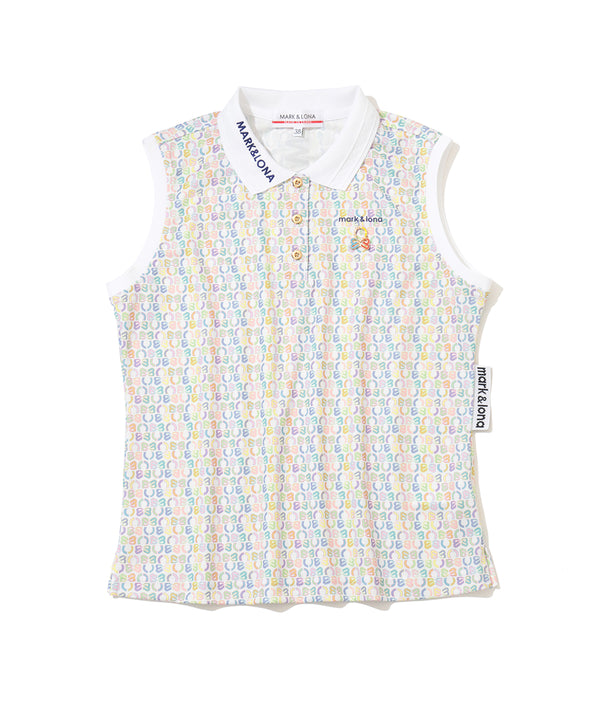 Ritmo Monogram Sleeveless Polo | WOMEN