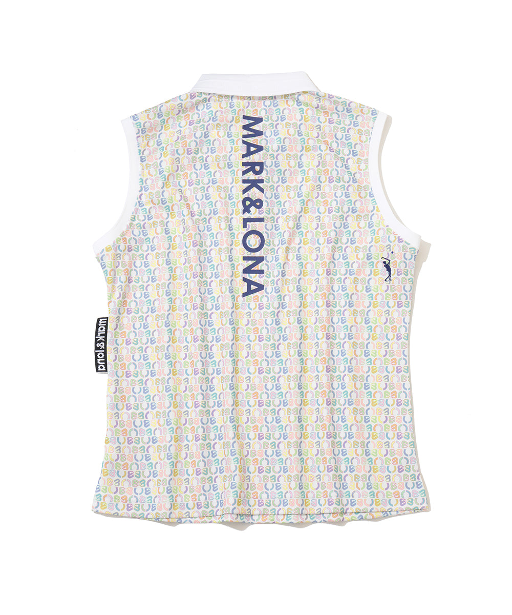 Ritmo Monogram Sleeveless Polo | WOMEN