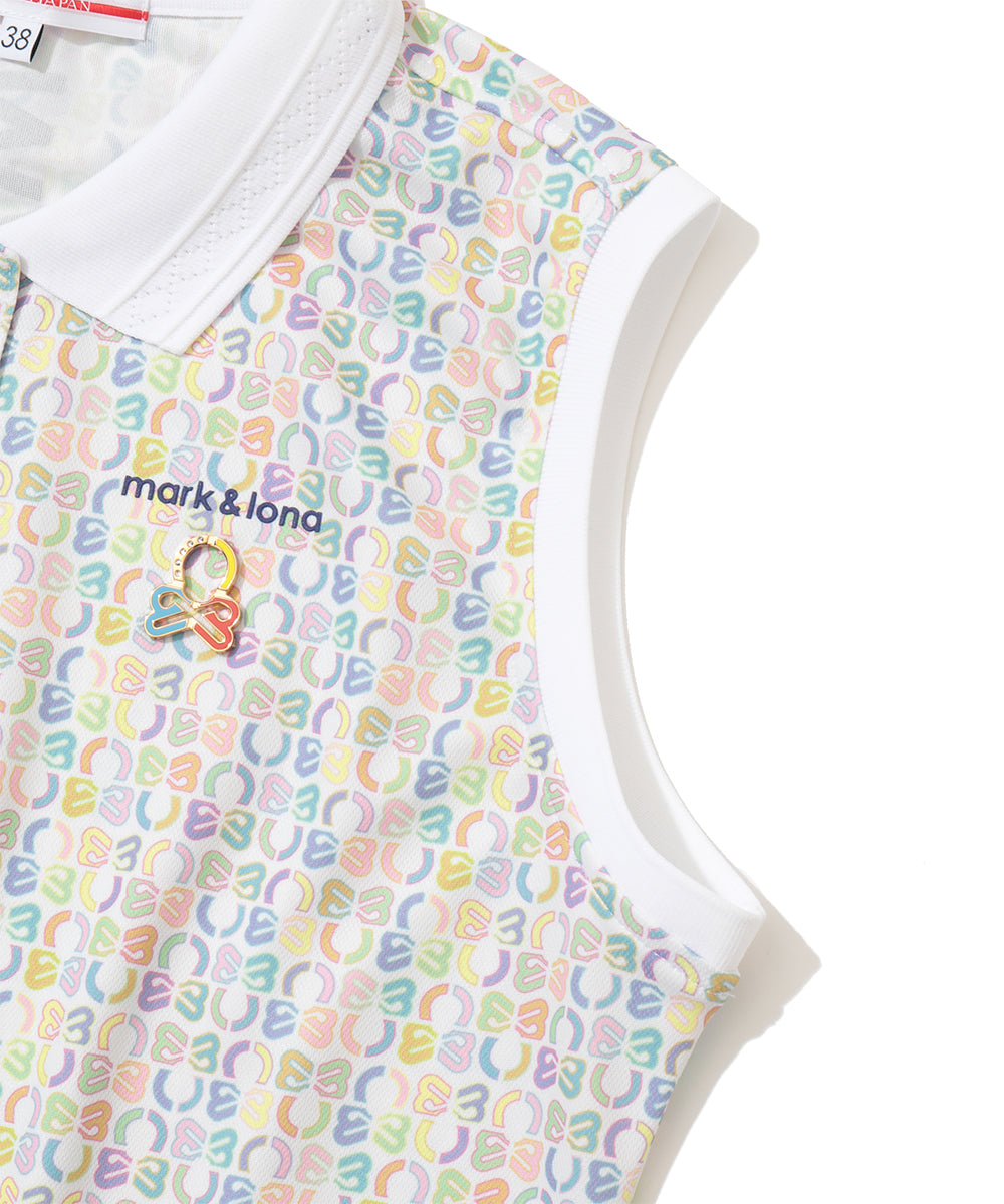 Ritmo Monogram Sleeveless Polo | WOMEN