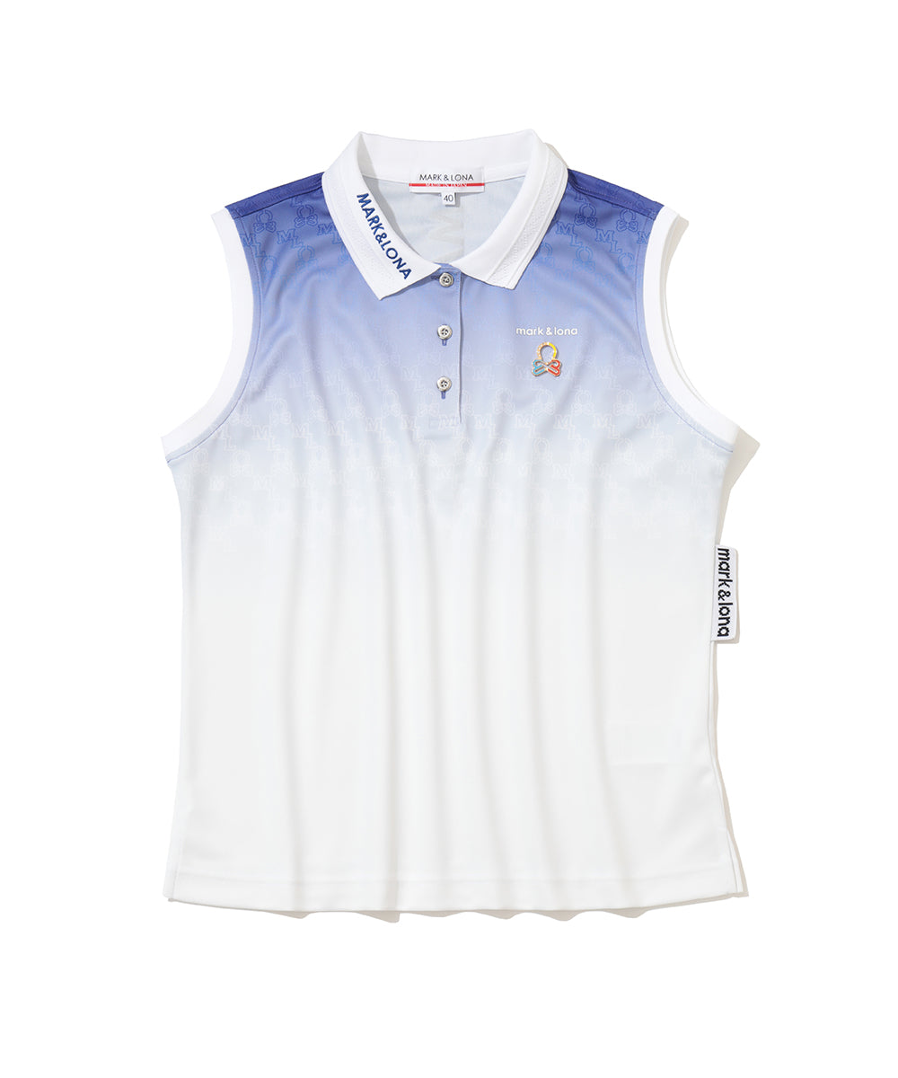 Ritmo Monogram Sleeveless Polo | WOMEN